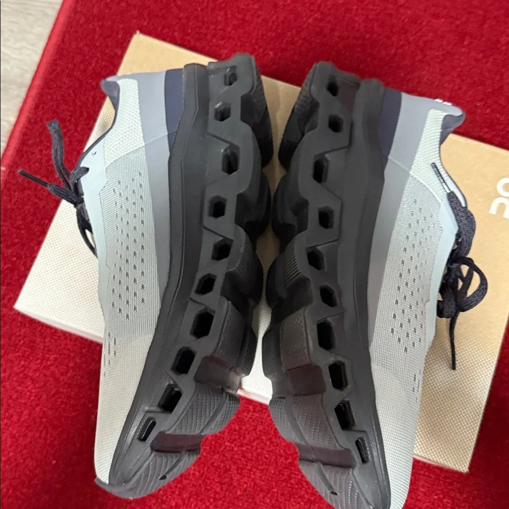 ON CloudTec Gray and Black Sneakers size 8.5 slightly worn in original box - Picture 3 of 6